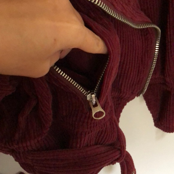 Free people  corduroy slouchy dolman jacket xs - Picture 9 of 11